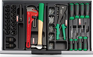 Tủ đồ nghề sửa chữa 3 ngăn TOPTUL GCAZ0033