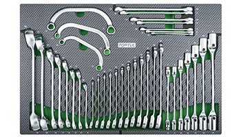 Tủ đồ nghề 7 ngăn 308 chi tiết Toptul GE-30805