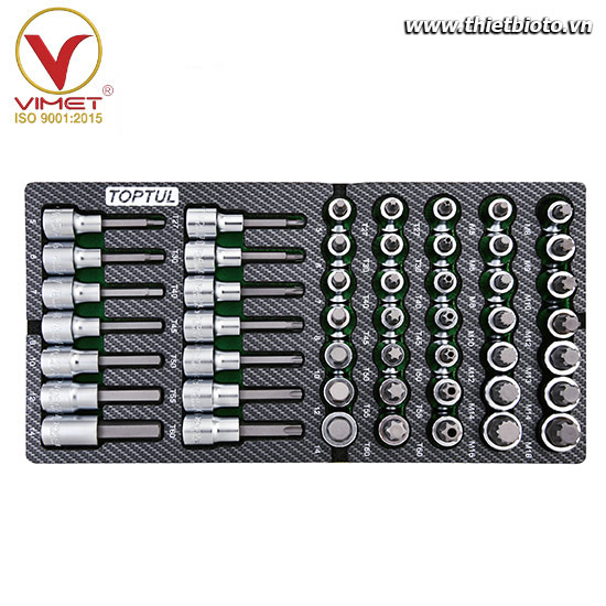 Bộ tuýp 49pcs TOPTUL GEA0491