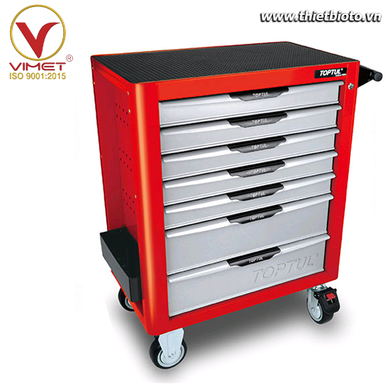 Tủ đồ nghề 7 ngăn 308 chi tiết Toptul GE-30818