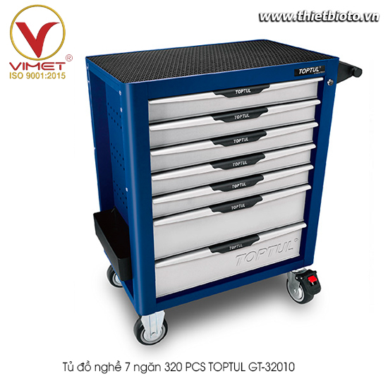 Tủ đồ nghề 7 ngăn 320 PCS TOPTUL GT-32010
